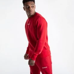 BOXRAW Men Clothing Johnson Sweatshirt - Red 12 BOXRAW Men Clothing Johnson Sweatshirt - Red