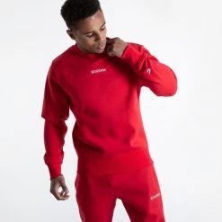 BOXRAW Men Clothing Johnson Sweatshirt - Red