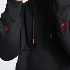 BOXRAW Men Tank Hoodie - Black Tank By Gervonta Davis