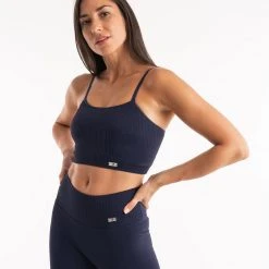 BOXRAW Women Alejandra Tank Bra - Navy