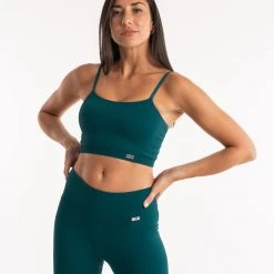 BOXRAW Women New Releases Alejandra Tank Bra - Teal