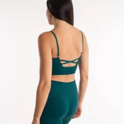 BOXRAW Women New Releases Alejandra Tank Bra - Teal