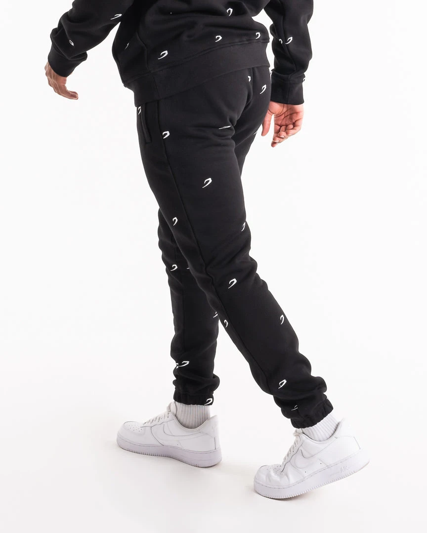BOXRAW Men All Over Strike Bottoms - Black Clothing 4 BOXRAW Men All Over Strike Bottoms - Black Clothing