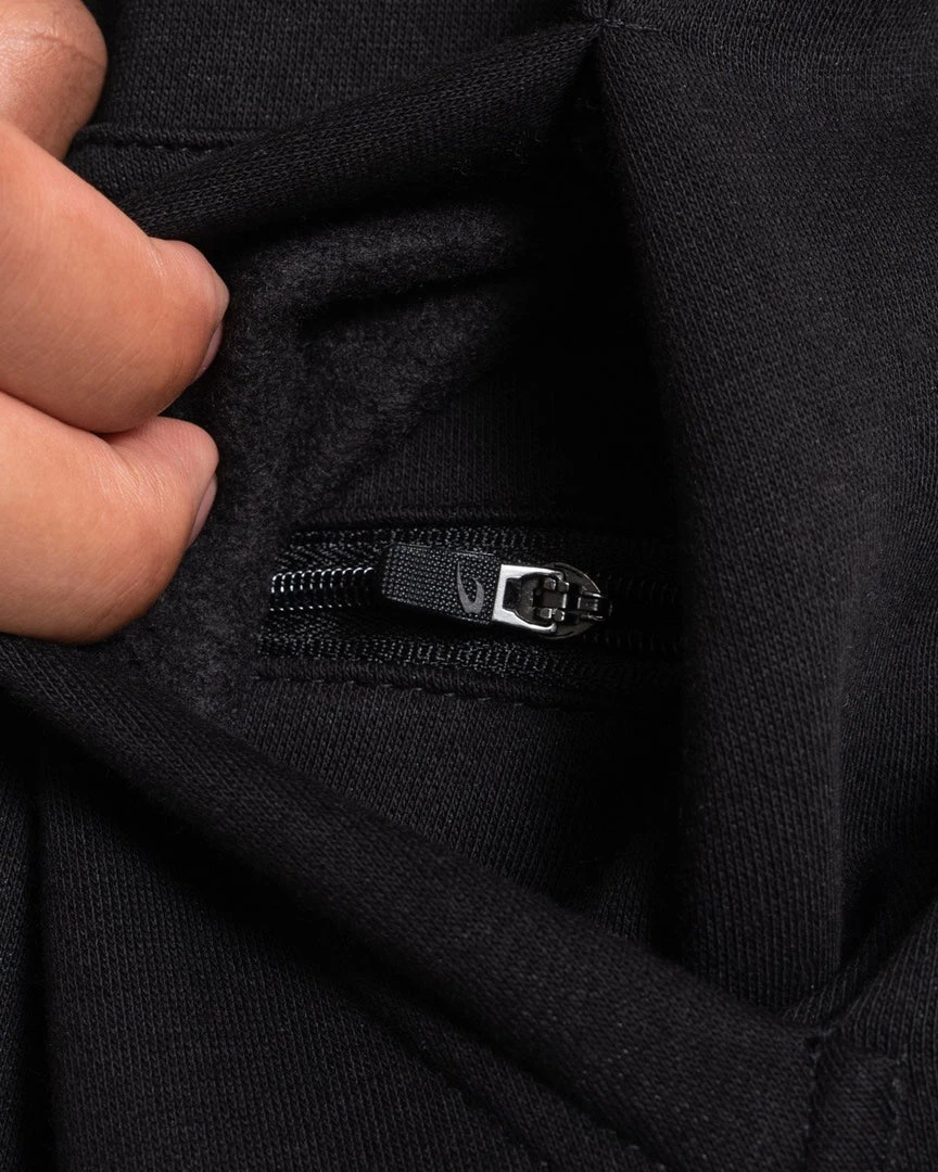 BOXRAW Men All Over Strike Hoodie - Black Clothing 7 BOXRAW Men All Over Strike Hoodie - Black Clothing