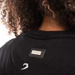 BOXRAW Women All Over Strike Sweatshirt - Black Clothing