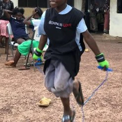 BOXRAW Men Boxing Is Love T-Shirt - White Clothing