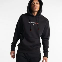 BOXRAW Men Boxing Is Love Hoodie - Black