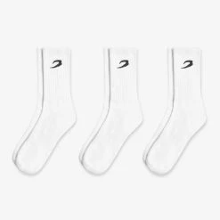 BOXRAW Men Clothing BOXRAW Crew Socks (3 Pairs) - White