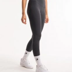 BOXRAW Women Delia Leggings - Charcoal Clothing 10 BOXRAW Women Delia Leggings - Charcoal Clothing