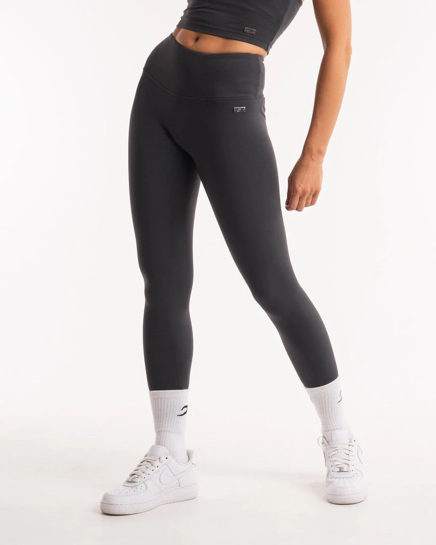 BOXRAW Women Delia Leggings - Charcoal Clothing 4 BOXRAW Women Delia Leggings - Charcoal Clothing