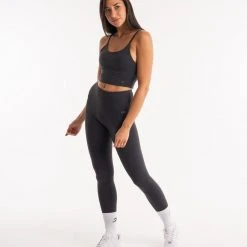 BOXRAW Women Clothing Delia Tank Bra - Charcoal