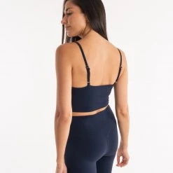 BOXRAW Women Delia Tank Bra - Navy