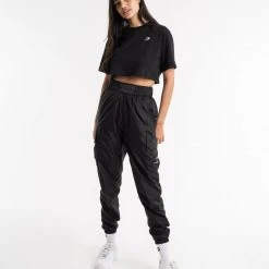 BOXRAW Women Dundee Cargo Pants - Black New Releases