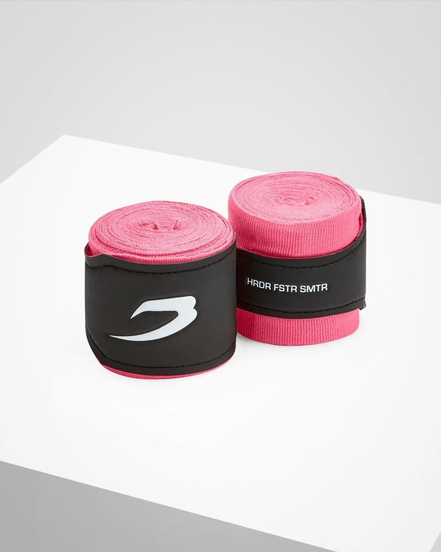 BOXRAW Equipment 4.5M Hand Wraps - Pink 1 BOXRAW Equipment 4.5M Hand Wraps - Pink