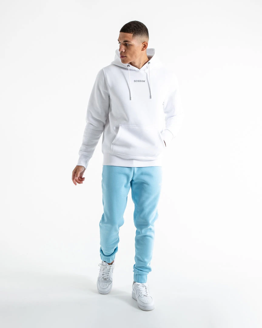 BOXRAW Men Clothing Johnson Hoodie - White 2 BOXRAW Men Clothing Johnson Hoodie - White