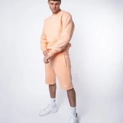 BOXRAW Men New Releases Johnson Shorts - Salmon