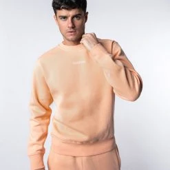 BOXRAW Men New Releases Johnson Sweatshirt - Salmon