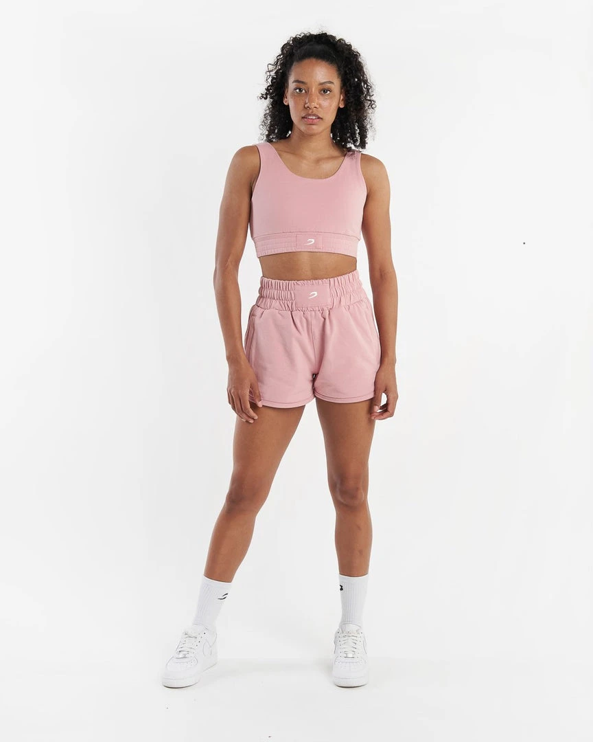 BOXRAW Women Kim Crop Top - Pink 2 BOXRAW Women Kim Crop Top - Pink