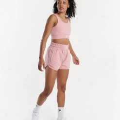 BOXRAW Women Kim Crop Top - Pink 11 BOXRAW Women Kim Crop Top - Pink