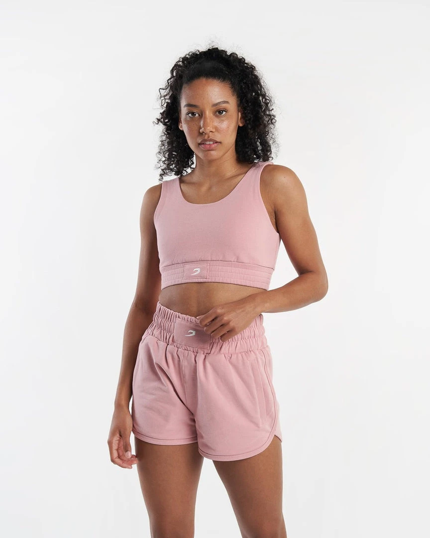 BOXRAW Women Kim Crop Top - Pink 1 BOXRAW Women Kim Crop Top - Pink