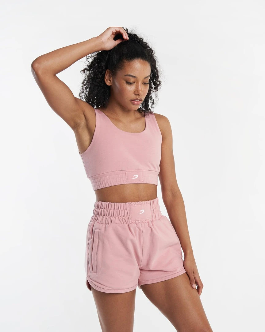 BOXRAW Women Kim Crop Top - Pink 3 BOXRAW Women Kim Crop Top - Pink