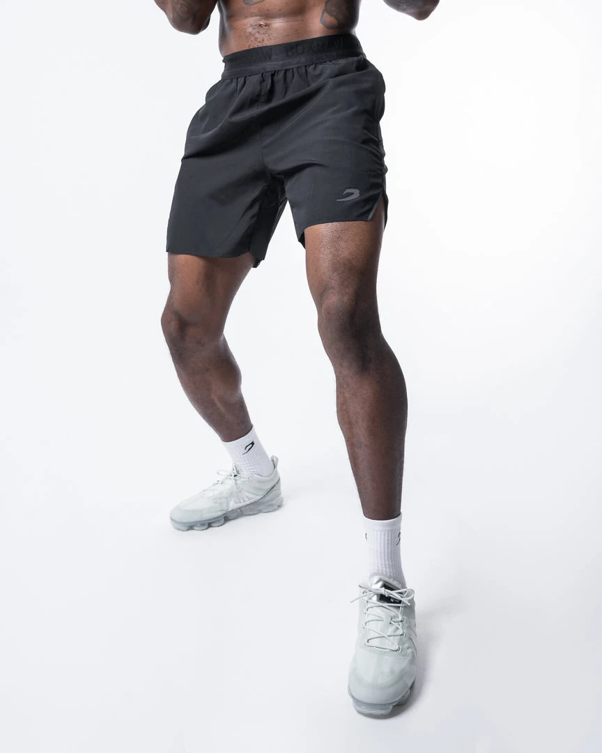 BOXRAW Men Langford Shorts - Black New Releases 1 BOXRAW Men Langford Shorts - Black New Releases