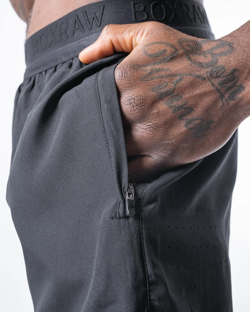 BOXRAW Men Langford Shorts - Black New Releases 6 BOXRAW Men Langford Shorts - Black New Releases