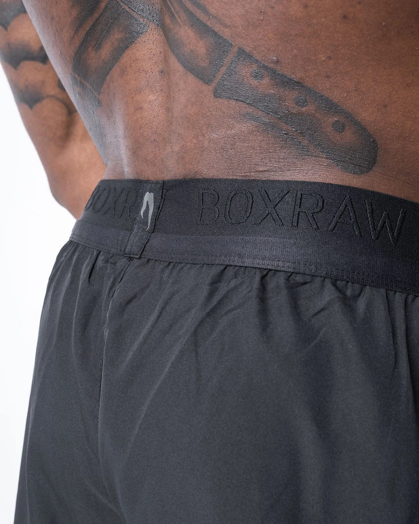 BOXRAW Men Langford Shorts - Black New Releases 7 BOXRAW Men Langford Shorts - Black New Releases