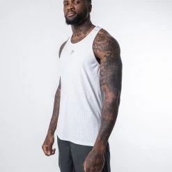 BOXRAW Men Langford Tank - White 11 BOXRAW Men Langford Tank - White