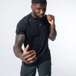 BOXRAW Men Langford T-Shirt - Black