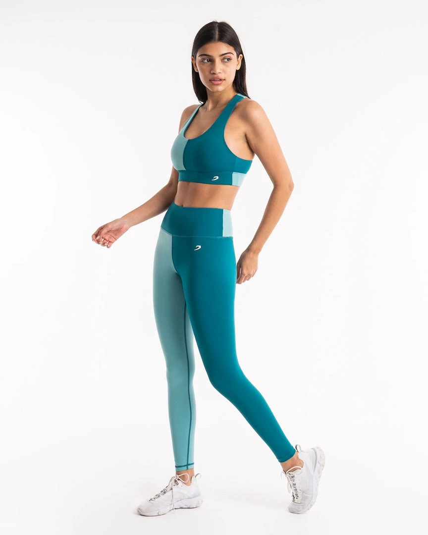 BOXRAW Women New Releases Lisa Leggings - Teal 2 BOXRAW Women New Releases Lisa Leggings - Teal