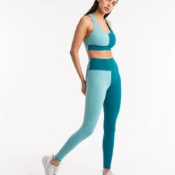 BOXRAW Women New Releases Lisa Leggings - Teal 11 BOXRAW Women New Releases Lisa Leggings - Teal
