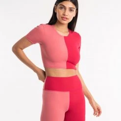 BOXRAW Women Lisa Crop Top - Pink New Releases