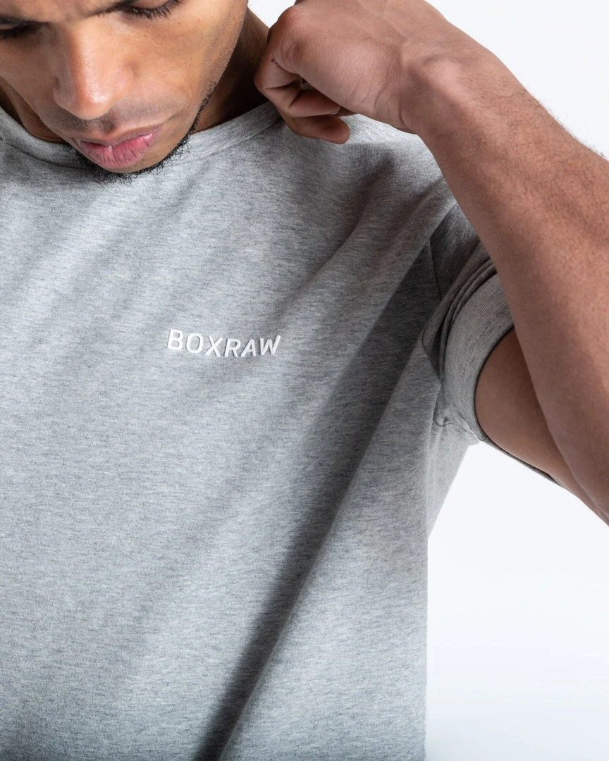 BOXRAW Men BOXRAW T-Shirt - Grey 2 BOXRAW Men BOXRAW T-Shirt - Grey