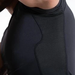 BOXRAW Men Saddler Compression T-Shirt - Black