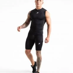 BOXRAW Men Saddler Compression Tank - Black Best Sellers