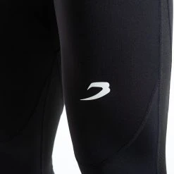 BOXRAW Men Saddler Compression 3/4 Leggings - Black Shorts