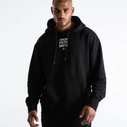 BOXRAW Men Clothing HRDR FSTR SMTR Unisex Hoodie - Black 8 BOXRAW Men Clothing HRDR FSTR SMTR Unisex Hoodie - Black