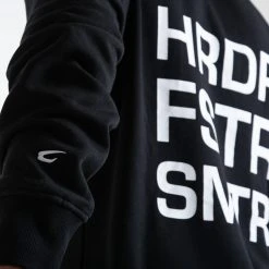 BOXRAW Men Clothing HRDR FSTR SMTR Unisex Hoodie - Black 10 BOXRAW Men Clothing HRDR FSTR SMTR Unisex Hoodie - Black