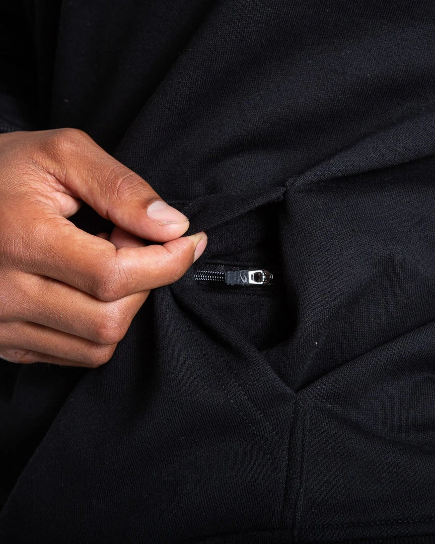 BOXRAW Men Clothing HRDR FSTR SMTR Unisex Hoodie - Black 6 BOXRAW Men Clothing HRDR FSTR SMTR Unisex Hoodie - Black