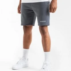BOXRAW Men Johnson Shorts - Charcoal 10 BOXRAW Men Johnson Shorts - Charcoal