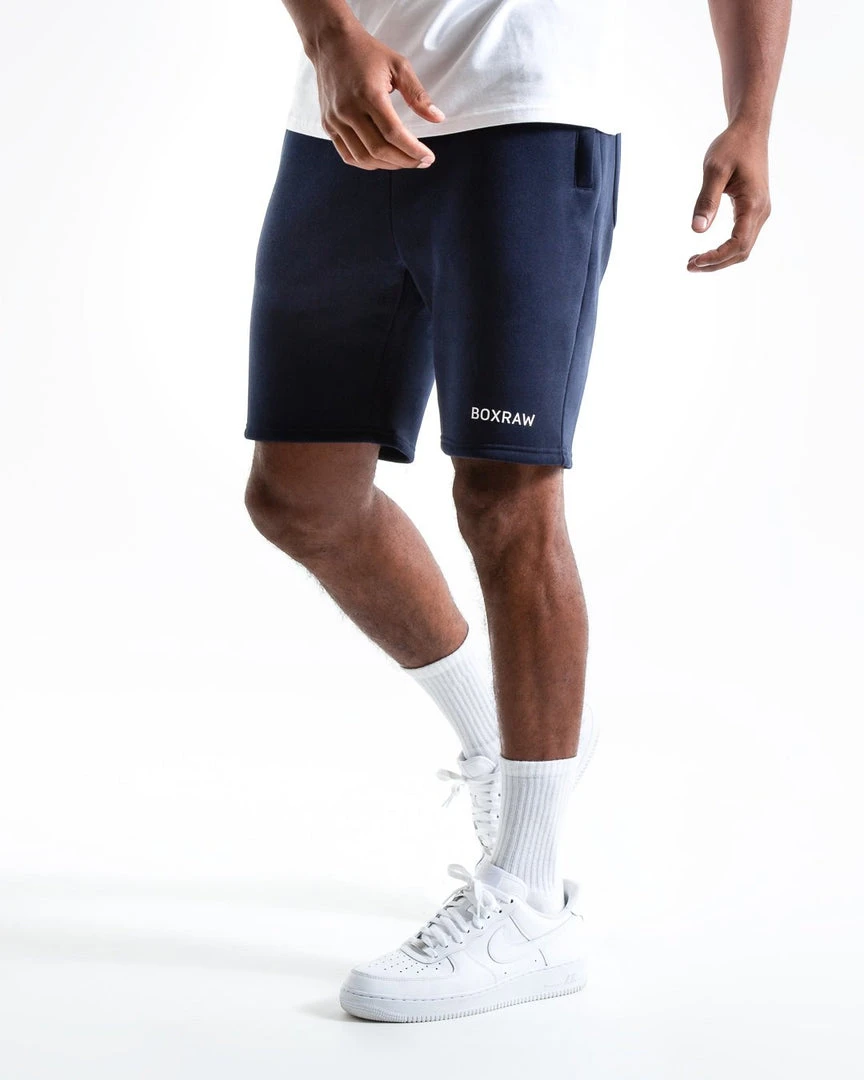 BOXRAW Men Johnson Shorts - Navy Clothing 1 BOXRAW Men Johnson Shorts - Navy Clothing