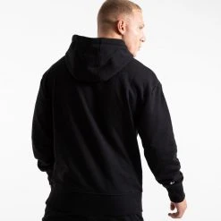 BOXRAW Men Established Unisex Hoodie - Black