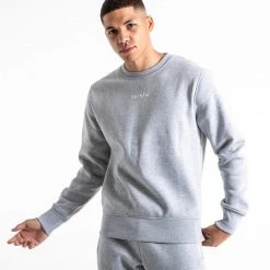 BOXRAW Men Johnson Sweatshirt - Grey Clothing