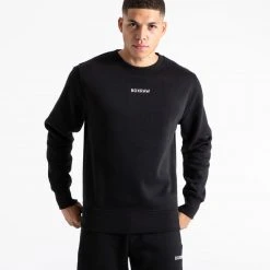 BOXRAW Men Johnson Sweatshirt - Black