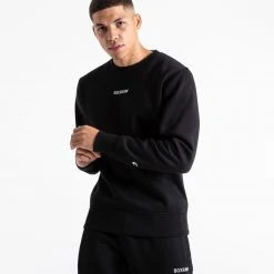 BOXRAW Men Johnson Sweatshirt - Black