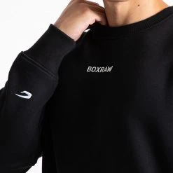 BOXRAW Men Johnson Sweatshirt - Black
