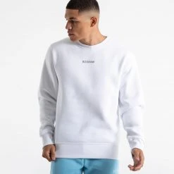 BOXRAW Men Clothing Johnson Sweatshirt - White
