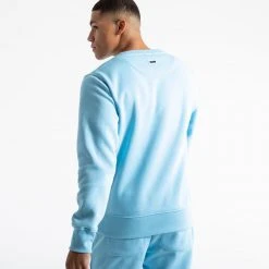 BOXRAW Men Johnson Sweatshirt - Baby Blue