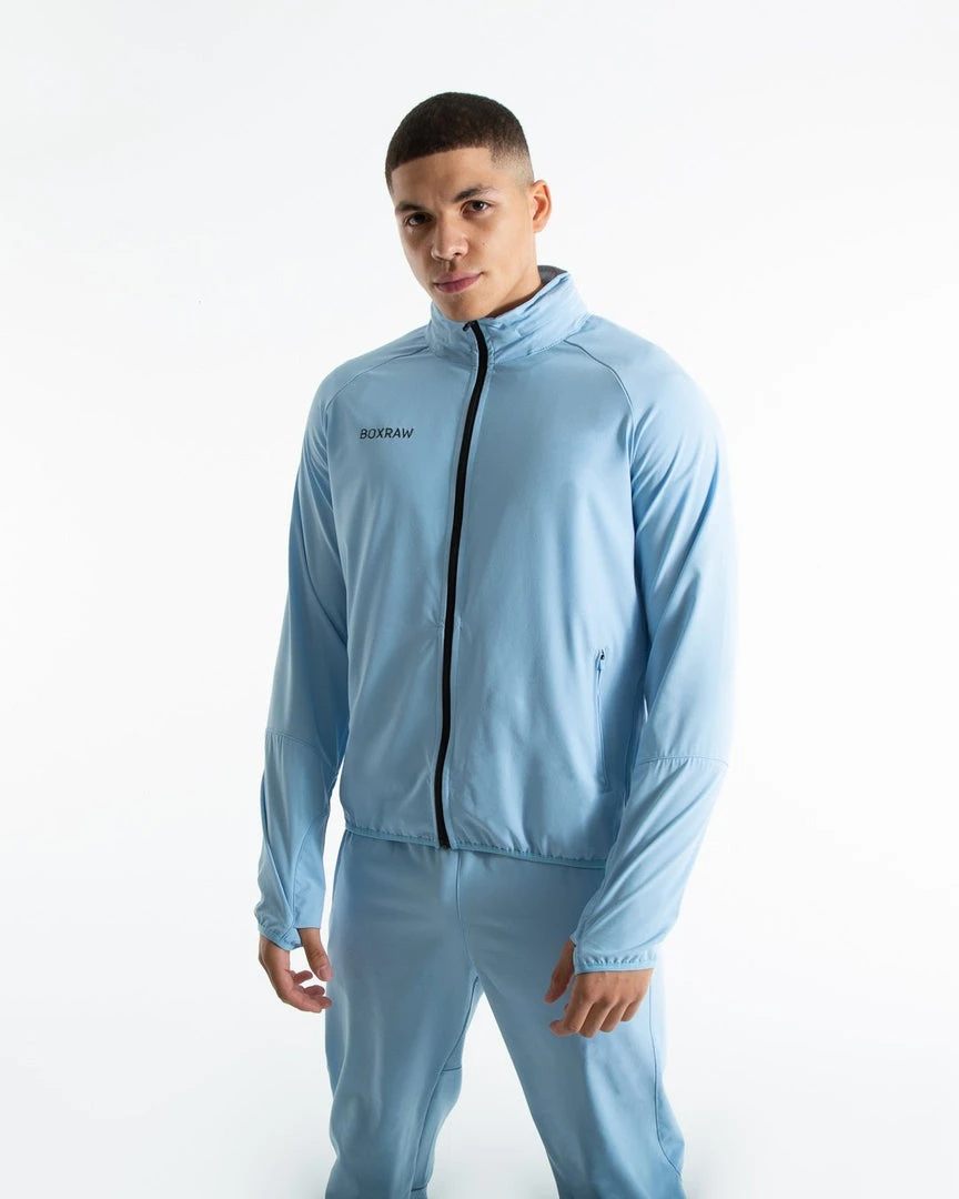 BOXRAW Men Robinson Jacket - Baby Blue 1 BOXRAW Men Robinson Jacket - Baby Blue